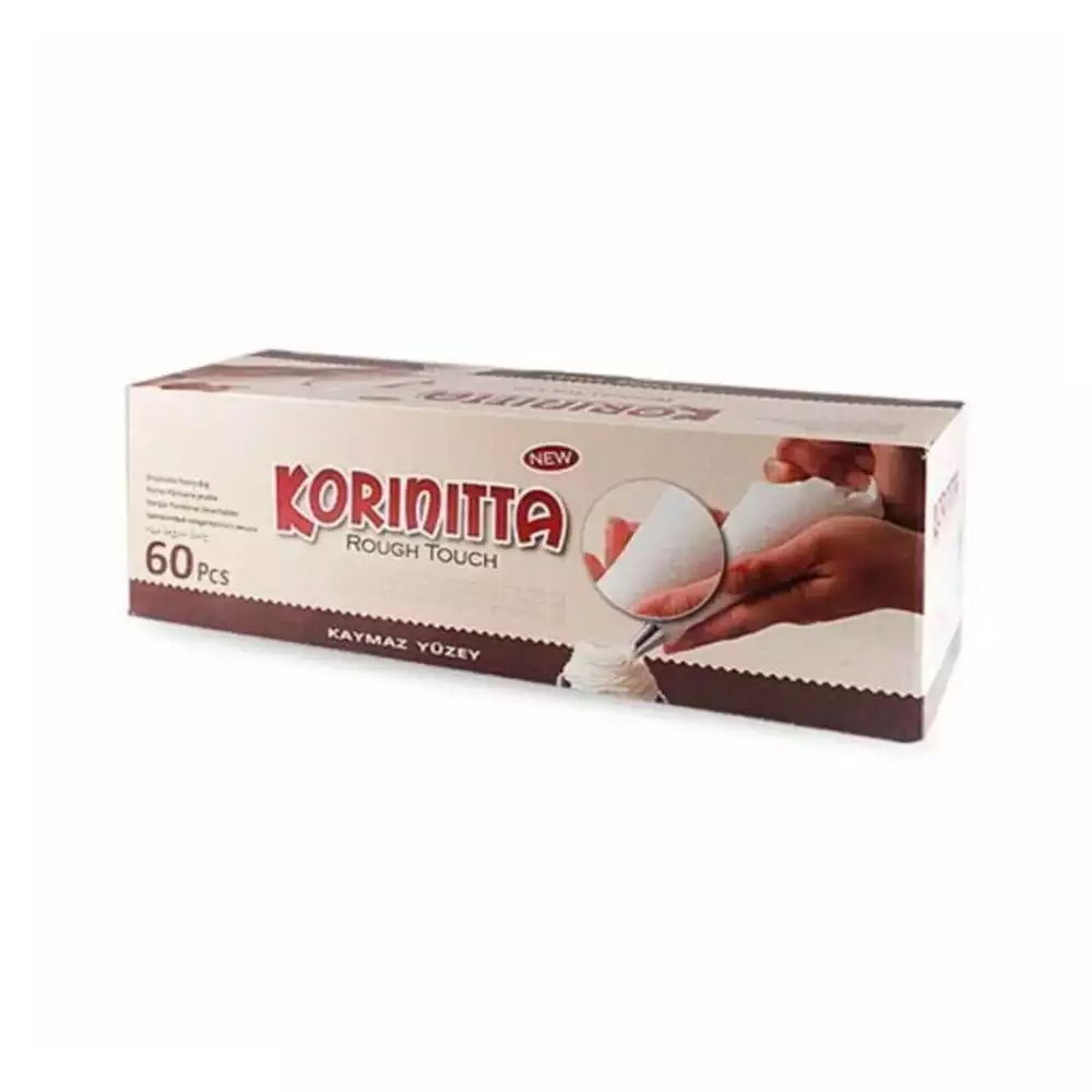 Korinitta Krema Torbası Şeffaf 60'lı