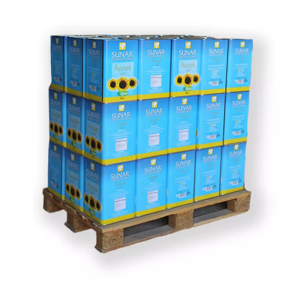 Sunar Ayçiçek Yağı 18 Kg. (Profesyonel) ( 45 Adet - 1 Palet )