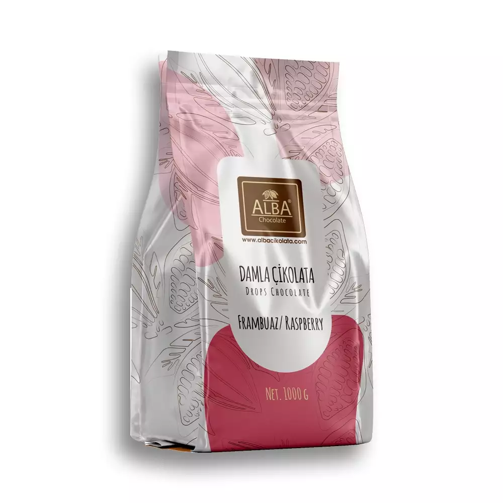 Alba Frambuaz Kokolin Damla Drop 1 Kg.