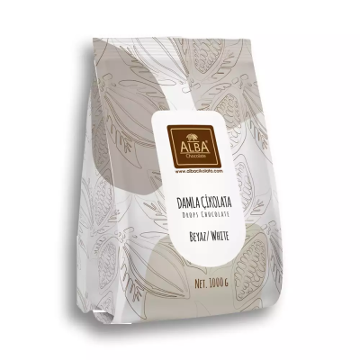 Alba Beyaz (Fildişi) Kokolin Damla Drop 1 Kg.