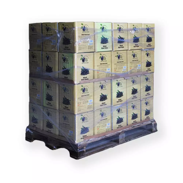 Olis Dilimli Siyah Zeytin ( Net 8 Kg. ) Teneke 1 Palet ( 60 Adet )