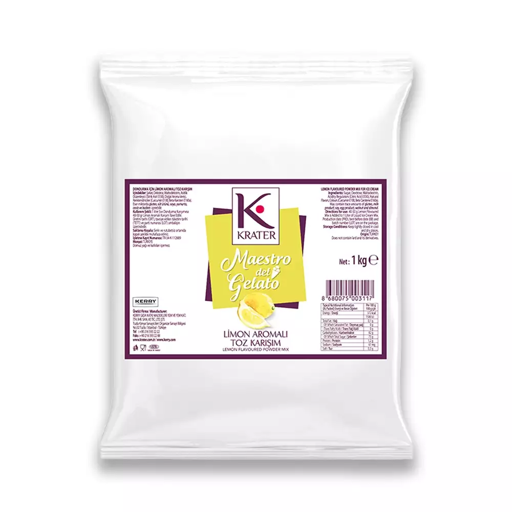 Krater Limonlu Toz Karışımı 1 Kg.