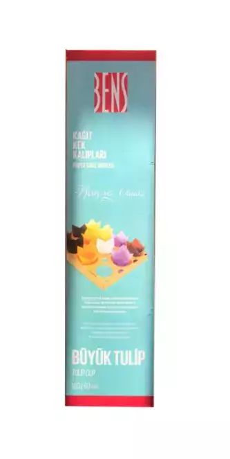 Tulip Puantiyeli Kırmızı 160/50mm 200 Adet