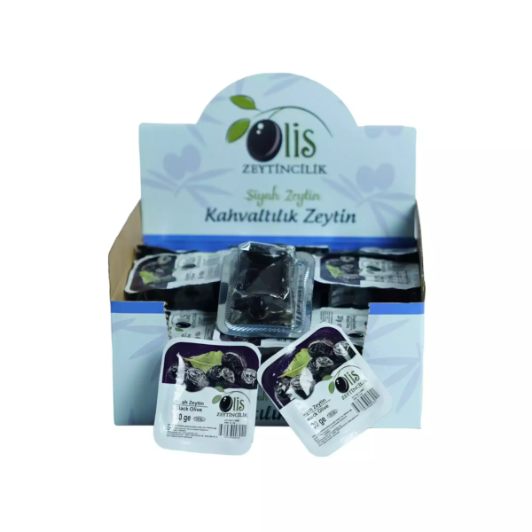 Olis Kahvaltılık Siyah Zeytin 30 Gr. (27 Adet)