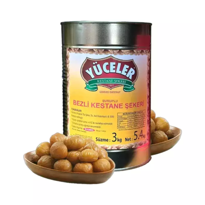 Yüceler Kestane Şekeri 5 Kg. (1 Koli - 4 Adet)