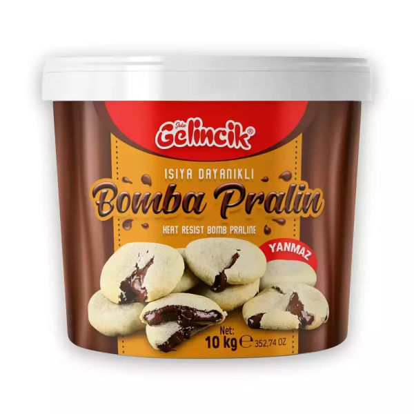 Gelincik Bomba Pralin 10 Kg. (1 Palet 36 Adet)