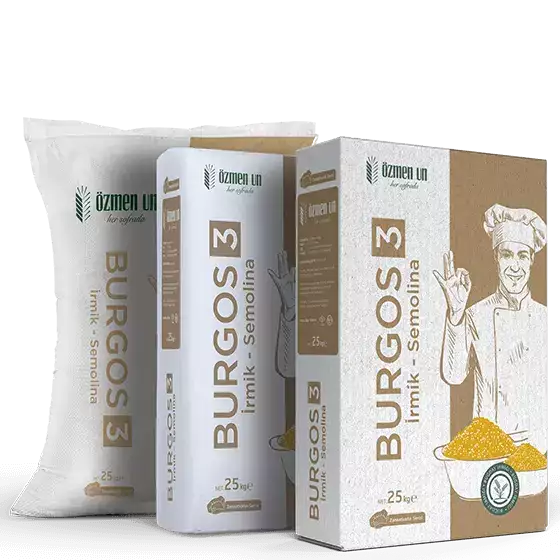 Burgos İrmik No:3 (25 Kg)