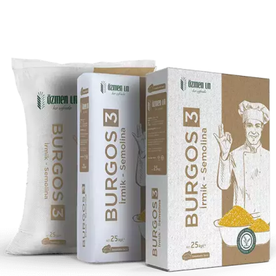 Burgos İrmik No:3 (25 Kg)