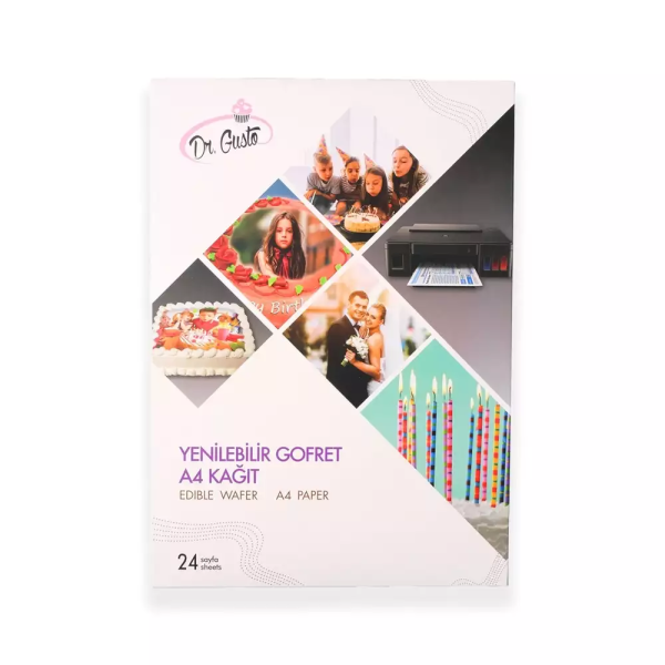Dr. Gusto A4 Resim Kağıdı Yerli (24 Ad.)