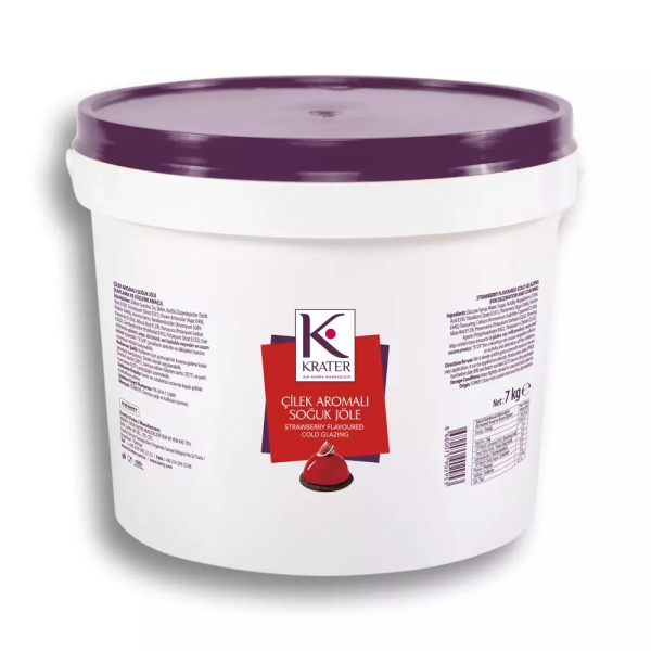 Krater Çilek Aromalı Jöle 7 Kg.