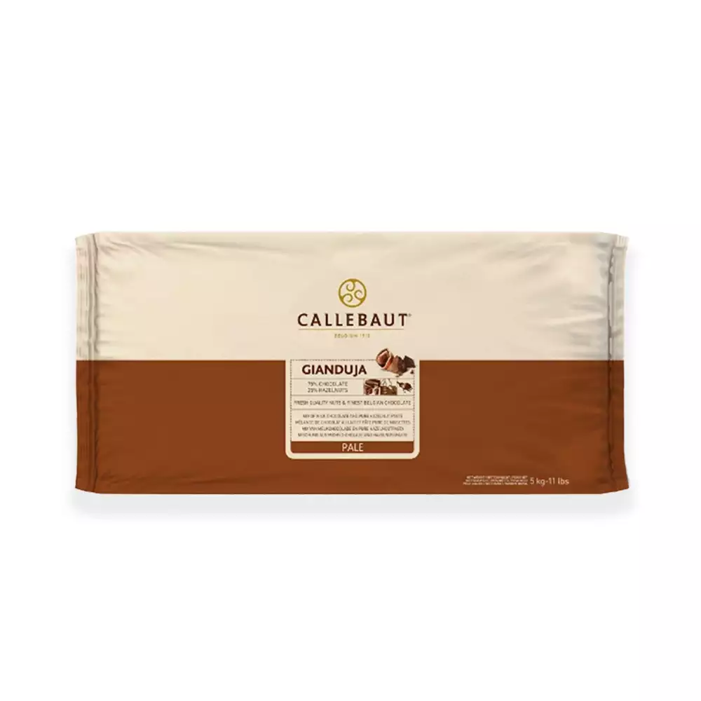 Callebaut (GIA-144) Gianduja %25 Fındık Blok 5 Kg.