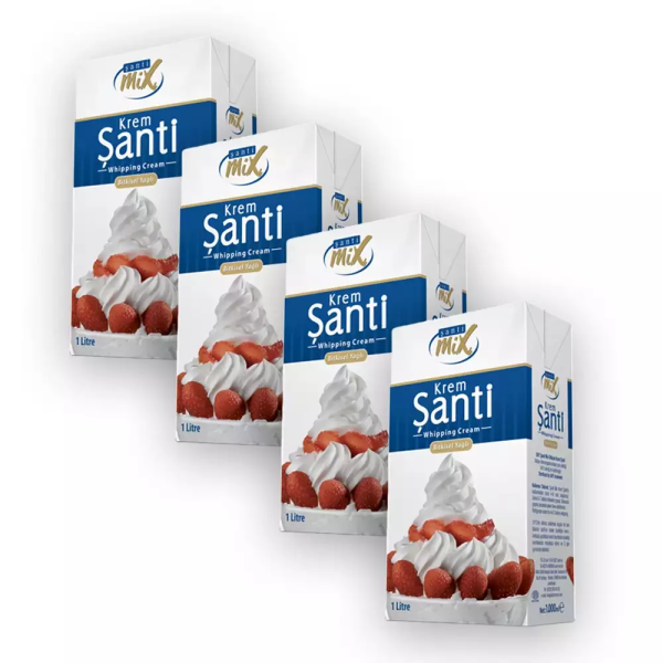 Şantimiks Şekerli Sıvı Şanti ( 1 L * 4 Ad. )