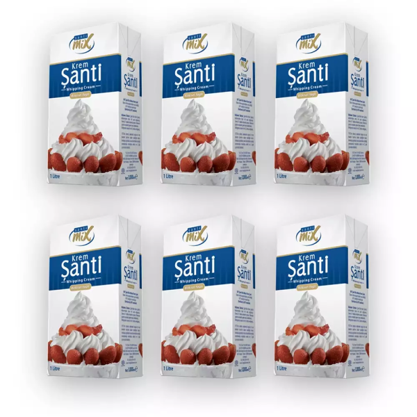 Şantimiks Şekerli Sıvı Şanti ( 1 L * 6 Ad. )