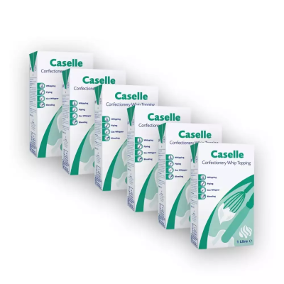 Caselle Şekerli Bitkisel Sıvı Krema 1 L * 6 Adet ( Toplam 6 L )