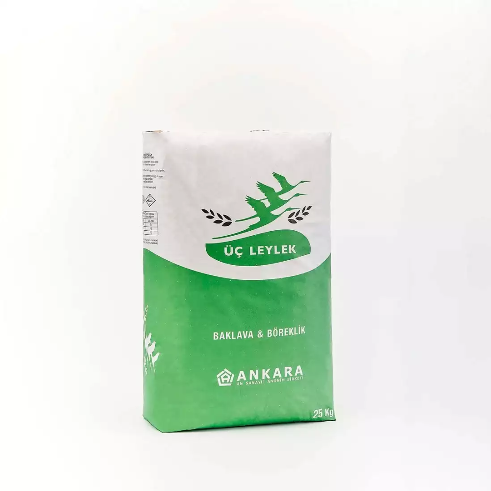 Ankara Un Üç Leylek Baklavalık 25Kg. ( 1 Palet - 60 Adet )